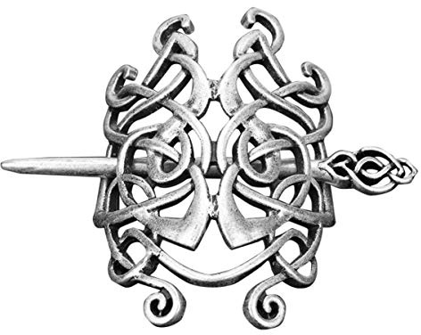 Lurrose 2 Stück Vintage Keltische Haarnadeln Metall Krone Haarklammern Haarschmuck Für Frauen Und Mädchen Retro Haarclip Für Alltag Party Und Cosplay