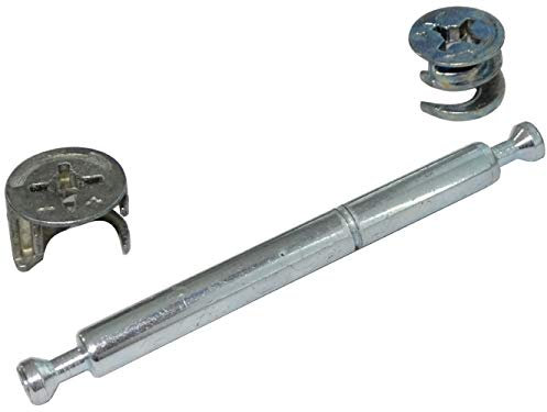 AERZETIX: 10 x Dübel Beschläge Verbindungsstück Rastex Doppelpaneel Möbel 18 mm 84 mm C41534