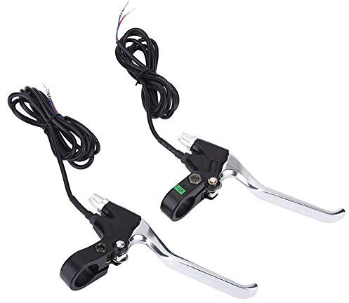 Fafeims 1 Paar 2 Dr?hte Links Rechts Bremsen Radfahren Elektrischer Bremshebel V Brake Hebel f¨¹r Ersatzteile