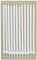 12 Stück Schlanke Geburtstagskerzen Weiß, 14 cm