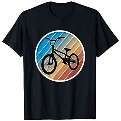 BMX Fahrer Geschenk Freestyle Biker Retro Radsport BMX Rad T-Shirt