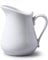Glow Carafe à sauce traditionnelle en céramique blanche 250 ml pour crème et sauce – Pichet parfait pour Noël, mariage, dimanche, déjeuner, rôti, dîner, thé, restaurants – Passe au lave-vaisselle et