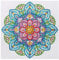 VETPW 5D DIY Diamant Malerei Kits, Mandala DIY Speziell Geformte Diamond Pasted Painting Strass Stickerei Kreuzstich Kunst Handwerk Diamant für Home Wall Wanddekoration (30x30CM)