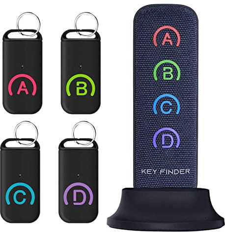 JTD Localizzatore remoto Chiavi Trova Chiavi wireless/elemento RF per i portafogli di chiavi di cellulare di Pet,con LED Flashlight