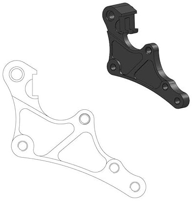 Moto Master Adapter für Supermoto Straßenzange