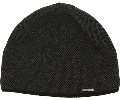 bugatti Herren Mütze - Strickmütze mit farblich abgesetztem Rand - One Size