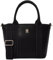Tommy Hilfiger Damen Tote Bag Tasche Mini Logotape Klein, Schwarz (Black), Einheitsgröße