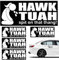 5 Stück Hawk Tuah Aufkleber,Hawk Tuah Sticker,Spit on That Thing Aufkleber,Wasserfester Lustiger Spit on That Thang Car,Hochwertige Vinyl-Aufkleber für Autofenster,Stoßstangen,Laptops
