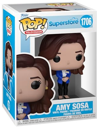 Funko Pop! Television: Superstore - Amy Sosa - Super Store - Figura in Vinile da Collezione - Idea Regalo - Merchandising Ufficiale - Giocattoli per Bambini e Adulti - TV Fans