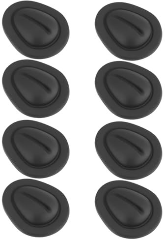 EMSea 8PCS Car Cup Holder Position Limiter 3.6x3x0.86cm Self-Adhesive Auto Interior Cup Stabilizer Silicone Car Cup Holder Coasters for Vehicle Truck RV