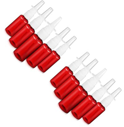 ULTECHNOVO 10stücke Sprühflaschen Nachfüllbare Tragbare Sprühflaschen Pet Für Nasenspray Kosmetik Und Transparent Mit Feinem Sprühkopf
