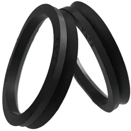 VA-38 Wasserdichtungsring Typ VA, NBR, schwarz, V-Ring-Dichtung, öl- und wasserbeständig für Hydraulikpumpen, Automobile, Industriemaschinen, 10 STÜCK
