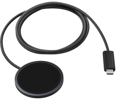 Samsung Magnet Wireless Charger 25W, Dark Gray | Caricabatterie Wireless Magnetico con cavo da 1.5m
