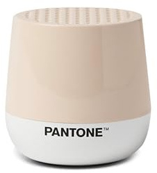 Lexon Mini-Bluetooth-Lautsprecher, tragbar, MINO+, Freisprecheinrichtung und Selfie-Trigger, wiederaufladbar, kabellos, für PC und Smartphone (Sand)