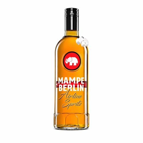 Mampe Airline Spritz | Likör aus Aprikose & Orange | inspiriert von der Luftfahrtgeschichte | handgefertigt | Berliner Tradition seit 1831 | 1 x 0,7L | 35% Vol.