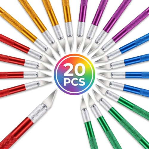 CACASO 20 PCS Exacto Knife