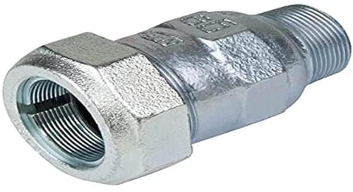 Gebo Armaturen Temperguss-Klemmverbinder A, 1 1/2 Zoll x 48,3 mm, 01.150.00.05