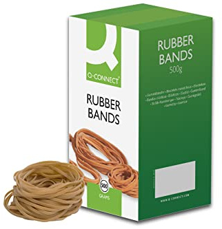 Q-Connect Rubber Bands No.36 127 x 3.2mm 500g KF10542