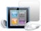 Slabo 2 x Displayschutzfolie kompatibel mit Apple iPod Nano 6G Displayschutz Schutzfolie Folie Crystal Clear unsichtbar iPod Nano G6 Made IN Germany