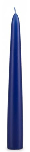 Cereria di Giorgio risthò Kerzen Konische Lackierte, Wachs, Blau, 2.2 x 2.2 x 21 cm