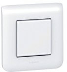 Legrand 099693 Mosaic Prise Complet Poussoir, 10A, Blanc