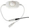 Supernight LED Dimmer DC12V~24V Helligkeit Controller für Warmweiß/Kaltweiß/Blau/Rot/Grün einfarbiger Dimmbare 5050 3528 SMD LED Strip Streifen Lichtstreifen mit 2-Polig Verbindungskabel