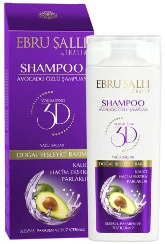 Ebru SALLI by THALIA - Avocadoöl Shampoo 300 ml (Lila - für fettige Haare)