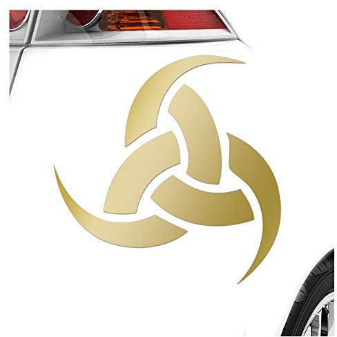 Kiwistar - Autoaufkleber - Tripple Horn von Odin Heckscheibe - Aufkleber Auto Kfz Fahrrad, LKW, Truck Mofa