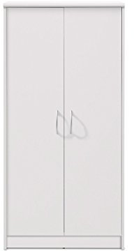 möbelando Schrank Beistellschrank Mehrzweckschrank Standschrank Holzschrank Olli I Weiß