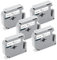 UniPlus 5x Kompatibel Schriftband Ersatz für Brother M-K231 MK231 12mm Nicht Laminiert Bänder für Brother PT-65 PT-80 PT-55 PT-85 PT-90 PT-M95 PT-60 PT-100 PT-110 PT-BB4, 12mm x 8m, Schwarz auf Weiß