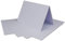 25 DIN A6 Faltkarten Flieder (Lila) - Karten zum selbstgestalten 14,8 x 21 cm - Klappkarten mit 160 g/m² - Colours-4-you von Glüxx Agent