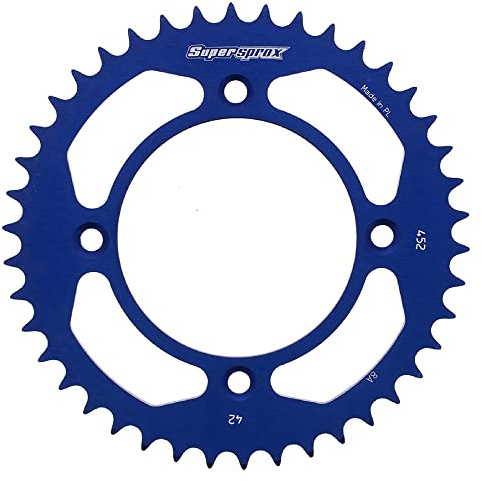 Supersprox RAL-452-42-BLU Aluminum Sprocket Blue 42T BLU for KTM SX 50 14-19