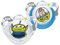 NUK Disney Pixar Toy Story Trendline Silikon-Schnuller, 6-18 Monate, 2 Stück, Buzz / Alien
