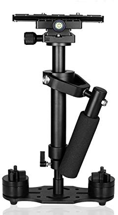 Wondalu S40 15.8 '/40CM Handheld Steadycam Stabilizzatore per DSLR Steadicam Canon Nikon GoPro AEE Video con piastra a sgancio rapido