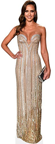 Jessica Alba (Long Dress) Pappaufsteller mini