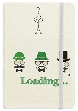 Notizbuch mit chinesischem Scherzartikel, A5, Grün