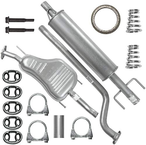 Auspuffanlage Schalldämpferset Auspuff für Opel Astra G 2 II Kombi 1.4i 1.6i