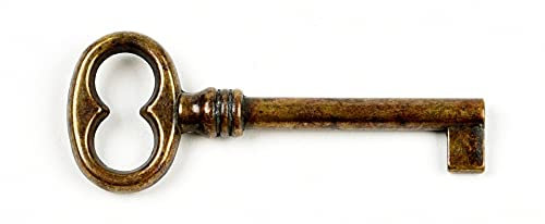 Möbelschlüssel Antik Stilmöbel Brünniert Ersatzschlüssel Rohling Patina 7015/42.01