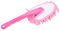sourcing map Microfibra Chenille Duster Cepillo de Limpieza Lavable Herramienta para Quitar el Polvo para computadora, Teclado, Ventana, Muebles, hogar, Cocina, Oficina, Rosa