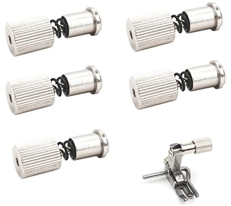 5 Pcs Presser Foot Screws Sewing Machine Spring Clamp Universal Presser Foot Clamp Change Presser Foot Accessory for Quick Change Household Sewing Machine Presser Foot