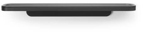 Brabantia - Étagère de Salle de Bains Mindset - Organisateur Mural pour la Douche - Supporte Jusqu'à 2 kg - Résistant à la Corrosion - Matériel de Fixation Inclus - Infinite Grey - 42 x 8,6 cm
