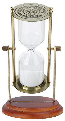 Zerodis Temporizador de reloj de de 15 minutos Reloj de para decoración de oficina Temporizador de 15 minutos Reloj de Reloj de de 15 minutos Reloj de de vidrio Metal