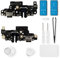 Eonpam Charging Port Replacement for Xiaomi Redmi Note 8 Pro Charger Port Microphone Headphone Jack with Repair Kit