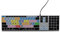 KB Covers Avid Media Composer Keyboard | Backlit Pro Aluminum Editing Keyboard for Windows Wired USB-A Connection | Color-Coded Shortcuts for Faster, More Efficient Video Editing