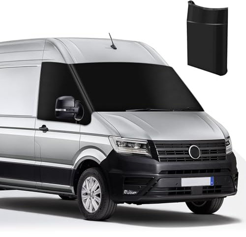 MaxEarn für VW Crafter Auto Windschutzscheiben Abdeckung, 600D Wasserdicht Sonnenschutz Frontscheibe Thermomatten, Blackout Anti-UV/Frost/Ice/Staub Wrap Cover für VW Crafter 2006-2017