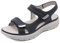 SMajong Sandales Mode Femme Plateforme Sandales de Sport Confortable Sandales de Marche À Bout Ouvert Été Légères Chaussures de Plage,Noir-B 41 EU
