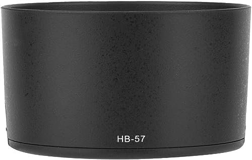 Paraluce for fotocamera HB-57 di ricambio for obiettivo zoom Nikon DX 55-300mm F4.5-5.6G ED VR su D500 D7500 D7200 D7100 D7000 D5600 D5500 D5300 D5200 D5100 D5000 D3500 D3400 D3300 D3200 D3100 D3000