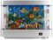 F Fityle Lampe Décorative d'Aquarium des Poissons Artificiels, Veilleuse Aquarium en Mouvement, Décoration de Salle pour Intérieur, Chambre, Salon, Bureau, 30cmx23cmx7cm