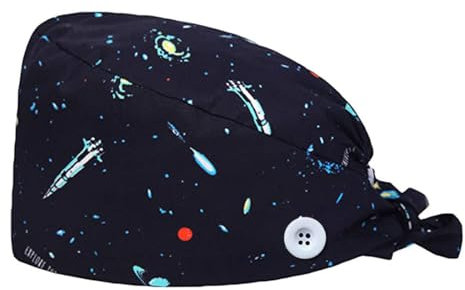 KGDUYC Cuffie mediche per Capelli e Barba,Cuffie da Infermiera monouso,Cappello Chirurgico da Uomo da Donna Cappello da Infermiera Cappello da Cuoco Riutilizzabile Lavabile