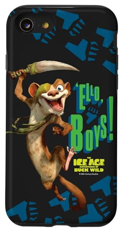 Hülle für iPhone SE (2020) / 7/8 The Ice Age Adventures of Buck Wild ‘Ello Boys